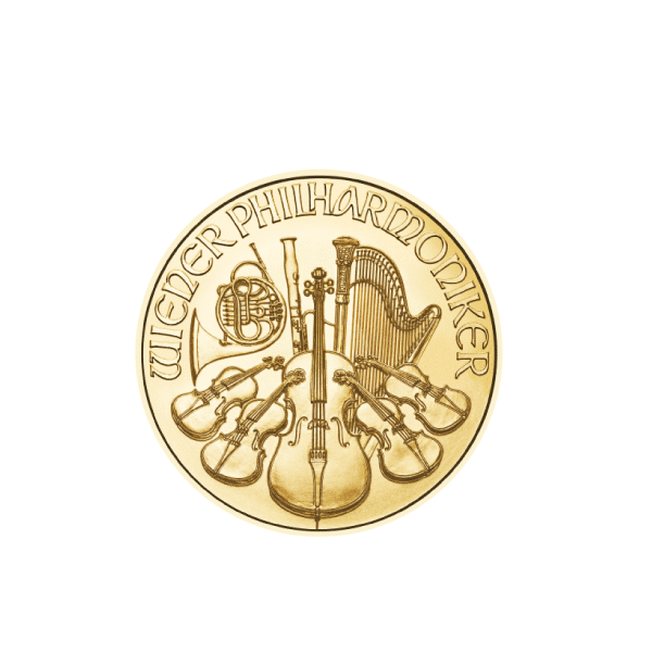 2023 Austria 1/4 oz Gold Philharmonic BU