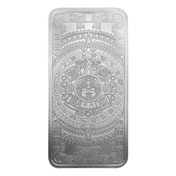 10 oz Aztec Silver Bar