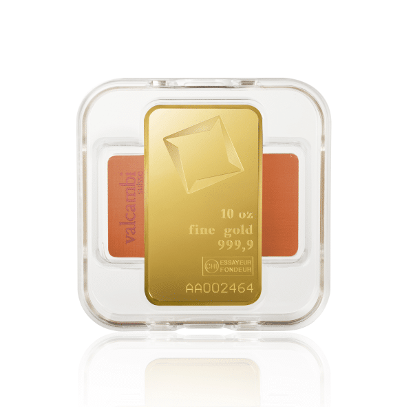 10 oz Valcambi Gold Bar