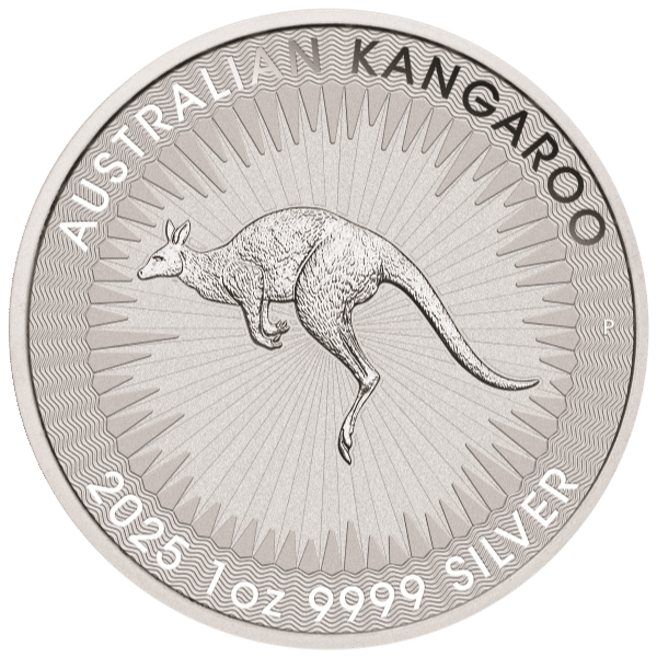 2025 1 oz Silver Australian Kangaroo .9999