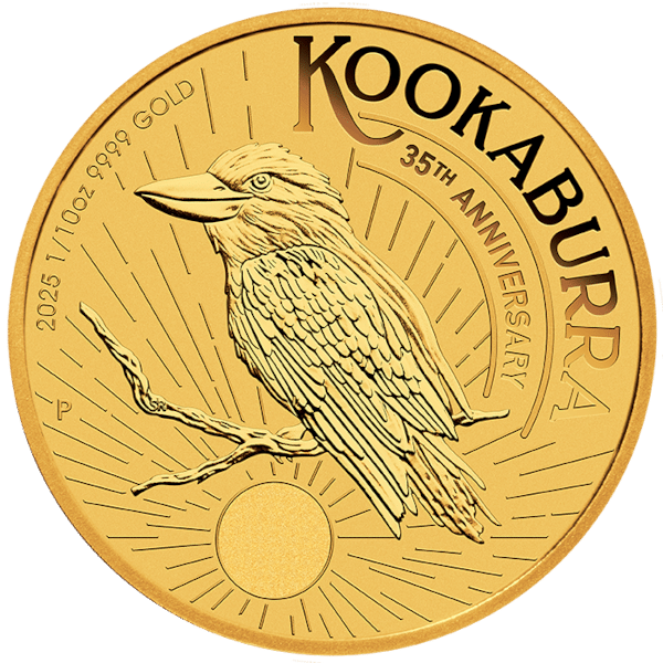 2025 1/10 oz Gold Kookaburra