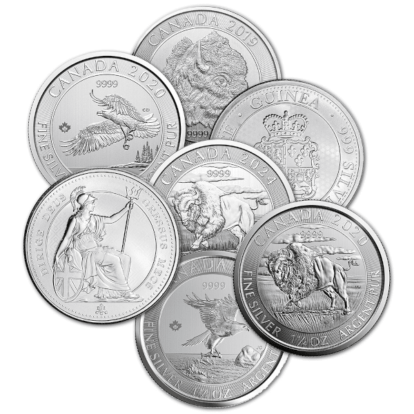 1.25 oz Silver Sovereign Mint Coins Misc Type