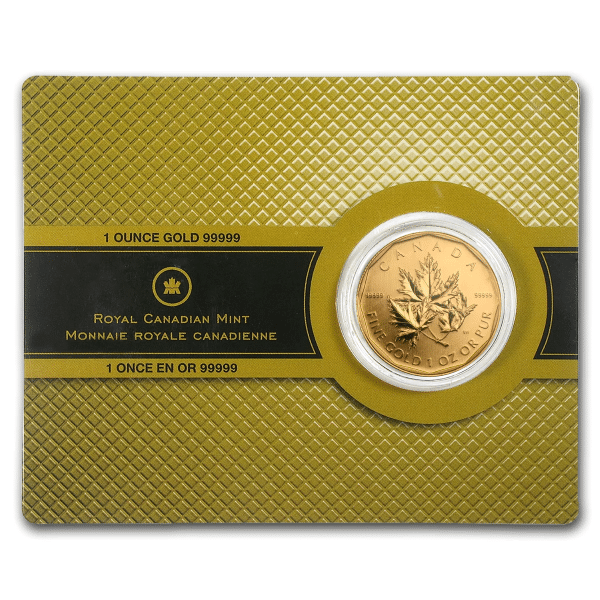 2007 1 oz Canadian Gold Maple Leaf .99999 fine
