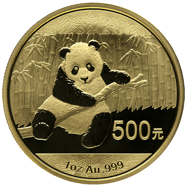 1 oz Chinese Gold Panda (Sealed In Plastic)