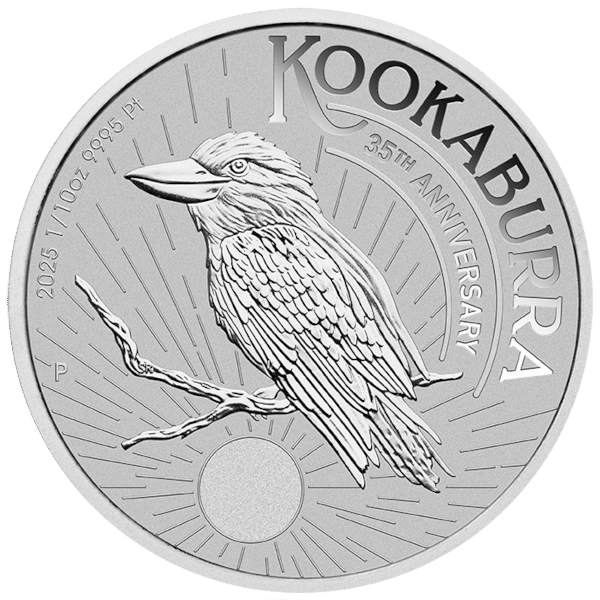 2025 1/10 oz Platinum Kookaburra