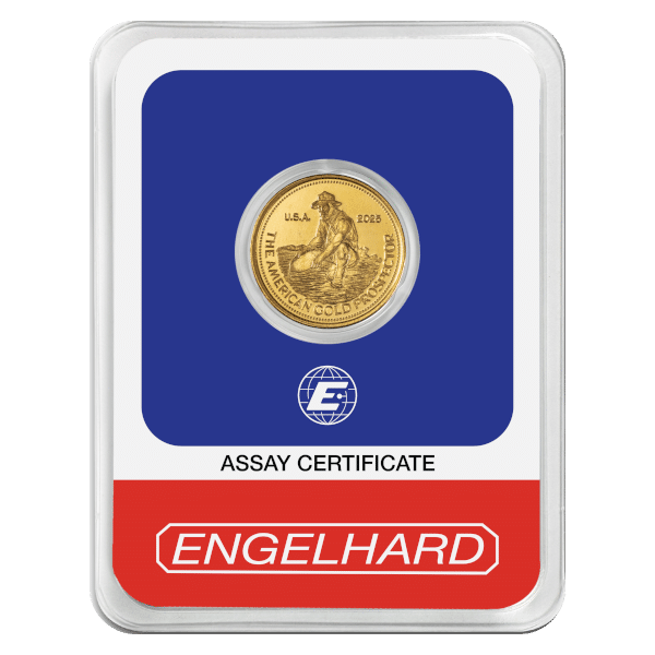2025 Engelhard Prospector 1/10 oz Gold Round