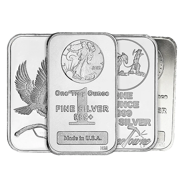 1 oz Silver Bar – Various Mints