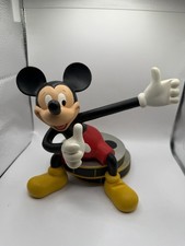 Vintage Disney Mickey Mouse Sitting In Movie Film Reels 6” Figurine Disneyworld