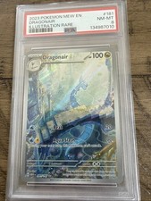 Pokemon TCG Dragonair Illustration Rare SV 151 #181 PSA 8