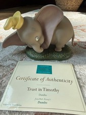 WDCC Disney Dumbo Trust In Timothy Porcelain Figurine 8" COA