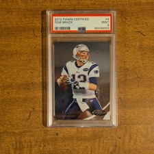 2012 Certified #4 Tom Brady Card Patriots PSA 9