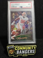 Panini 2023 Luminance Myles Murphy Green /100 #159 Bengals RC PSA 9