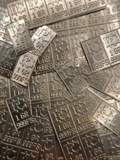 Tiny Silver Bars 500 Pack .999 Silver Bullion Collect Pure Silver