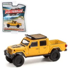 GREENLIGHT 35210 D 2020 JEEP GLADIATOR YELLOW DIECAST PICKUP TRUCK 1:64