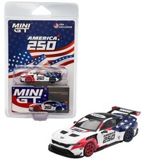 Mini GT 1:64 Ford Mustang GTD America 250 USA Exclusive LHD Diecast Car MGT01301