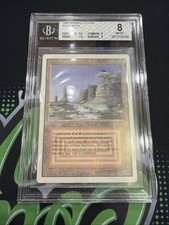 MTG Revised Plateau, BGS 8.5, Graded, Rare, Magic The Gathering 