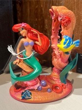 Disney Parks 2026 Little Mermaid Ariel Flounder Sebastian Figure Figurine NEW