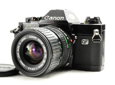 【Tested】Canon AL-1 35mm black Film Camera SLR FD 35-70mm 1:3.5-4.5 Lens  JAPAN