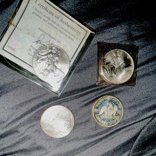 Lot of 4 silver coins