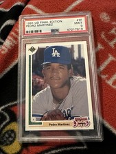 1991 Pedro Martinez UD Final Edition Rookie RC #2F PSA 9