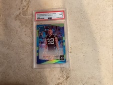 Christian Mccaffrey Rated Rookie Lime Psa 9 Optic Donruss