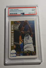 1992 Hoops Shaquille O'Neal RC #442 PSA 9 MINT (QTY)