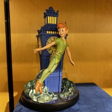 Disney Parks 2026 Signature Peter Pan Big Ben Statue Figure Figurine NEW
