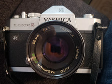 Vintage Yashica TL Electro X 50mm Film Camera with Lens, Untested #30800548