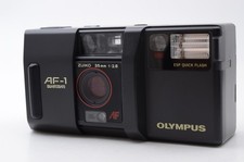 Olympus AF-1 Infinity 35mm Point & Shoot Film Camera Black [MINT] From Japan