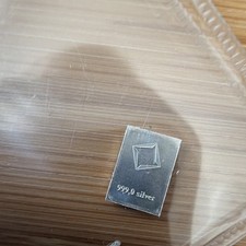 Valcambi Suisse Silver Bullion Bar 1 g .999 Fine Silver 999.0 Fineness