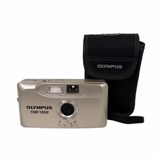 Olympus Trip 100R 35mm Film Point & Shoot Camera 27mm Lens Tested Working