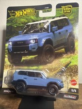 Hot Wheels Premium Car Culture "HW Off Road" 2024 Toyota Land Cruiser Blue