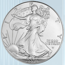 2026 $1 1-oz American Silver Eagle Brilliant Uncirculated