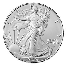 2026 $1 1-oz American Silver Eagle Brilliant Uncirculated