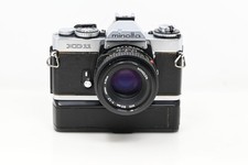 Minolta XD11 35mm SLR Film Camera w/ MD 50mm 1.7 + Autowinder D #B55