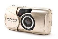 Olympus mju II Zoom Point & Shoot 35mm Film Camera AF Flash Tested From Japan