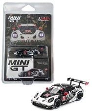 Mini GT 1:64 Porsche 911 GT3 R #77 AO Racing 2025 IMSA Petit Le Mans Rexy #1143