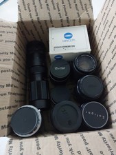 Lot Of Vintage Camera Lens Various Sizes & brands. Not Tested 10 Pieces+