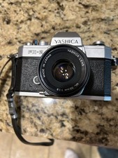 Vintage Yashica FX-2 35mm Film Camera, Yashica 50mm 1:1.9 Untested As Is