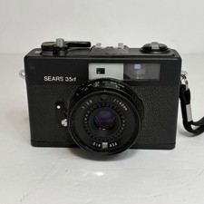 Vintage SEARS 35 RF 35mm Rangefinder Film Black Camera 40mm F2.8 lens