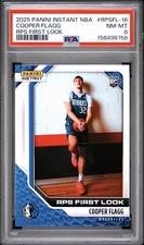 2025-26 Panini Instant RPS First Look Cooper Flagg #RPSFL16 RC Rookie PSA 8 QTY
