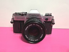 Canon AE-1 35mm SLR Film Camera W/ 50mm FD Film Tested & Working Great!