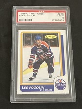 1986 O-Pee-Chee #210 LEE FOGOLIN PSA 9!