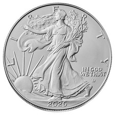 2026 American Silver Eagle 1 oz $1 - BU