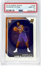 2018-19 Hoops #248 Deandre Ayton PSA 10