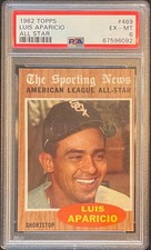 1962 Topps Baseball PSA Graded Slabs, YOU PICK!!