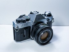 Canon AE-1 Program Film Camera+50mm f/1.8 Lens TESTED WORKING No Squeal+Battery