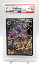 Pokemon TCG: Destined Rivals Team Rocket's Nidoking ex SIR #233 PSA 10 Gem Mint