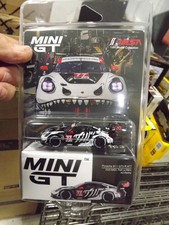 Mini GT Porsche 911 GT3 R #77, 2025 IMSA Petit Le Mans, AO Racing Skeleton Rexy