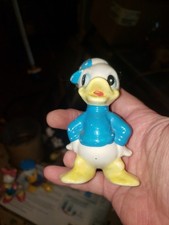 Dewey Duck Vintage Walt Disney Productions 3.75" Porcelain Figurine Japan